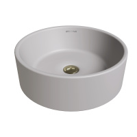 Раковина накладная (41х41) Grossman Color GR-3013GLM, серый